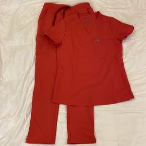 FIGS Clay Catarina Top & Yola Slim Fit Pants Women’s XS Set